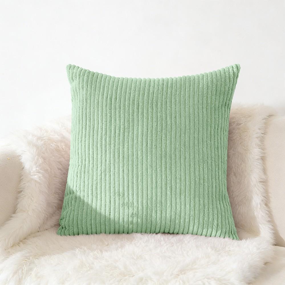70x70 65x65Large Size Corduroy Pillow Cover Soft Plush Flannel Cushion Cover Fluffy Couch Pillow Case for Sofa Living Room Decor