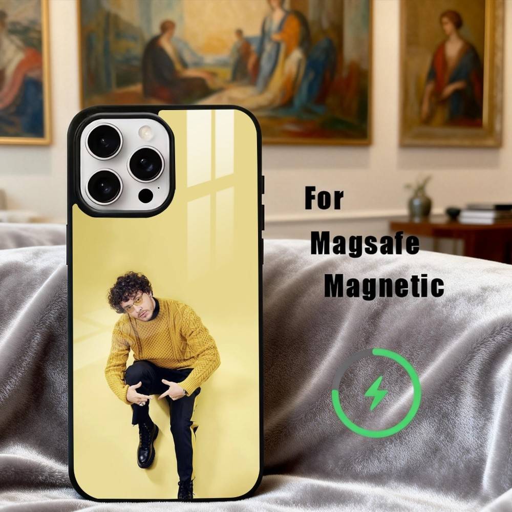 SINGER J-Jack H-Harlow-W Phone Case For iPhone17,16,15,14,13,12,11 Plus,Pro Max Magnetic For Magsafe Wireless Charging iPhone16PROMAX