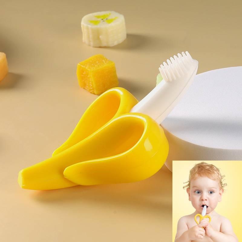 Unique Baby Silicone Teether Set With Colorful Corn And Banana Designs For Infants