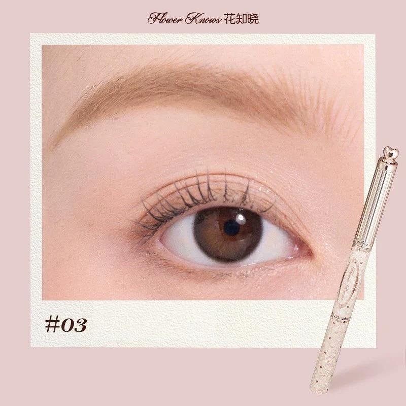 Flower Knows Sweetie Bear Dual Ended Brow Gel and Pencil Waterproof Long Lasting Smudge Proof Natural Eyebrow Makeup
