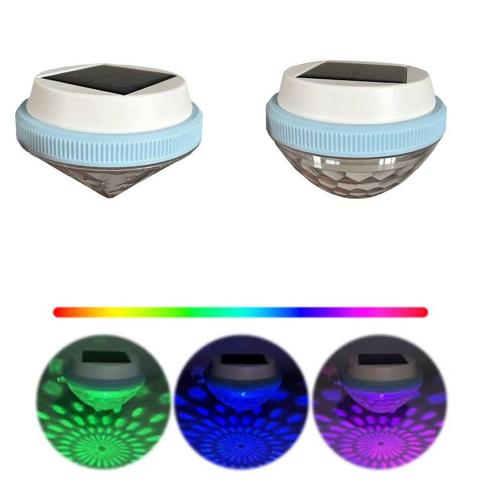 Rechargeable Solar Powered Floating Lights Vibrant Fountain Light Creative Pool Lights  for Pools