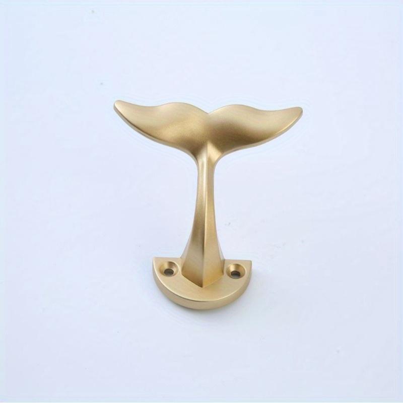 1 pièce Queue de sirène Créative Cintre Alliage de zinc, Double support de plafond, Convient pour les armoires, les penderies, les manteaux, les serviettes, les chapeaux