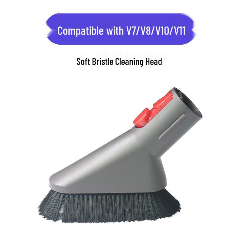 Kompatibles Dyson-Staubsauger-Zubehör: Weiche Bürste, Flachdüse, Schlauch, Matratzen-Saugkopf für die Modelle V7, V8, V10, V11.