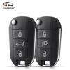 Guscio Chiave Auto per Peugeot 208 2008 301 308 508 5008 Rcz Per Citroen C-Elysee C4-Cactus Guscio Chiave con Telecomando Centrale per Fari