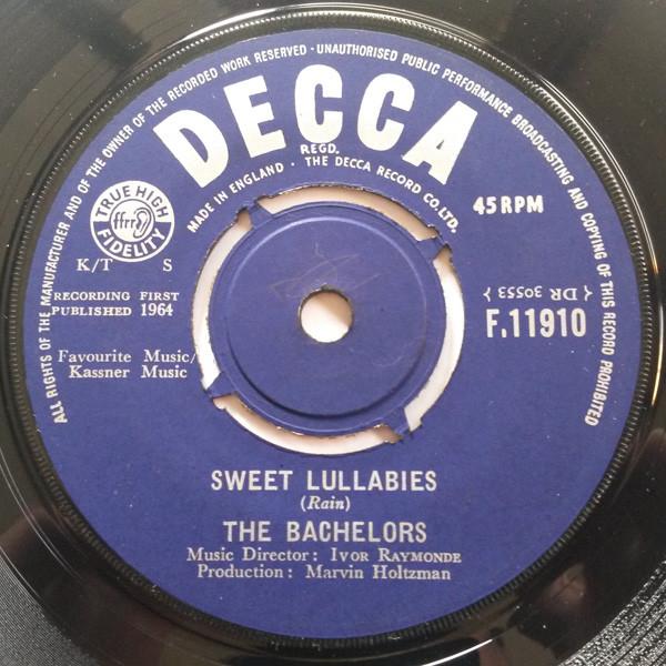 

7inch Record BACHELORS Ramona Sweet Lullabies F11910 DECCA 1964 UK Jazz Used