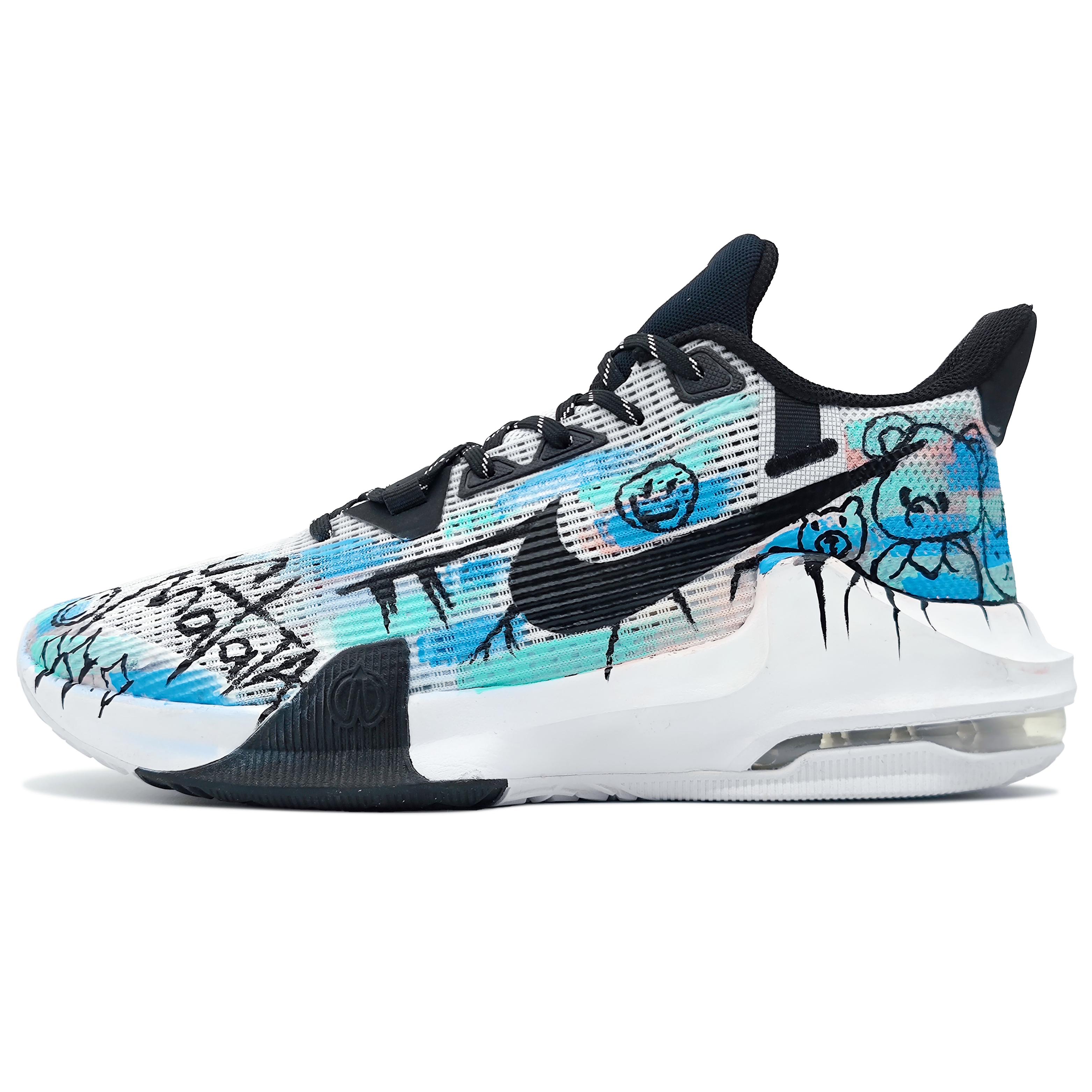 

Nike Air Max Impact Low top Basketball Shoes Men s Blue DC3725-100(Team1148-) 44