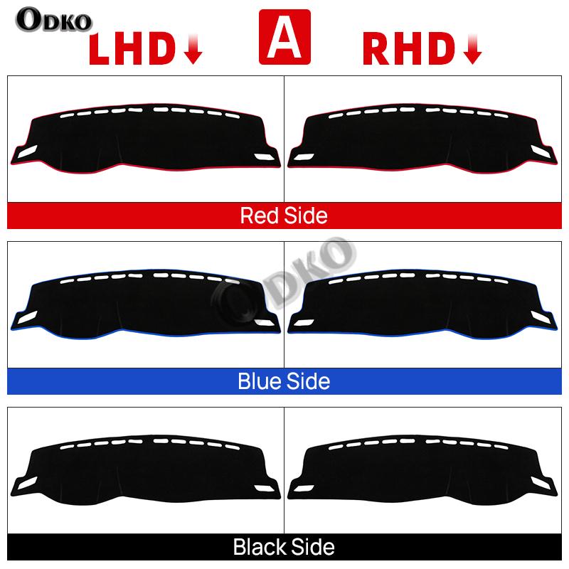 Car Dashboard Cover Sun Shade Mats Avoid Light Pad Anti-UV Case For Volkswagen VW T-ROC T ROC TROC 2018