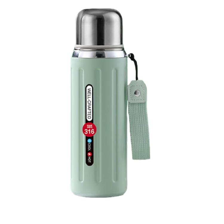 

Contemporary Thermal Vacuum Flasks With Cup Leak Resistant Seal Durable Stainless Steel Insulated Bottle For Hot Cold Drink