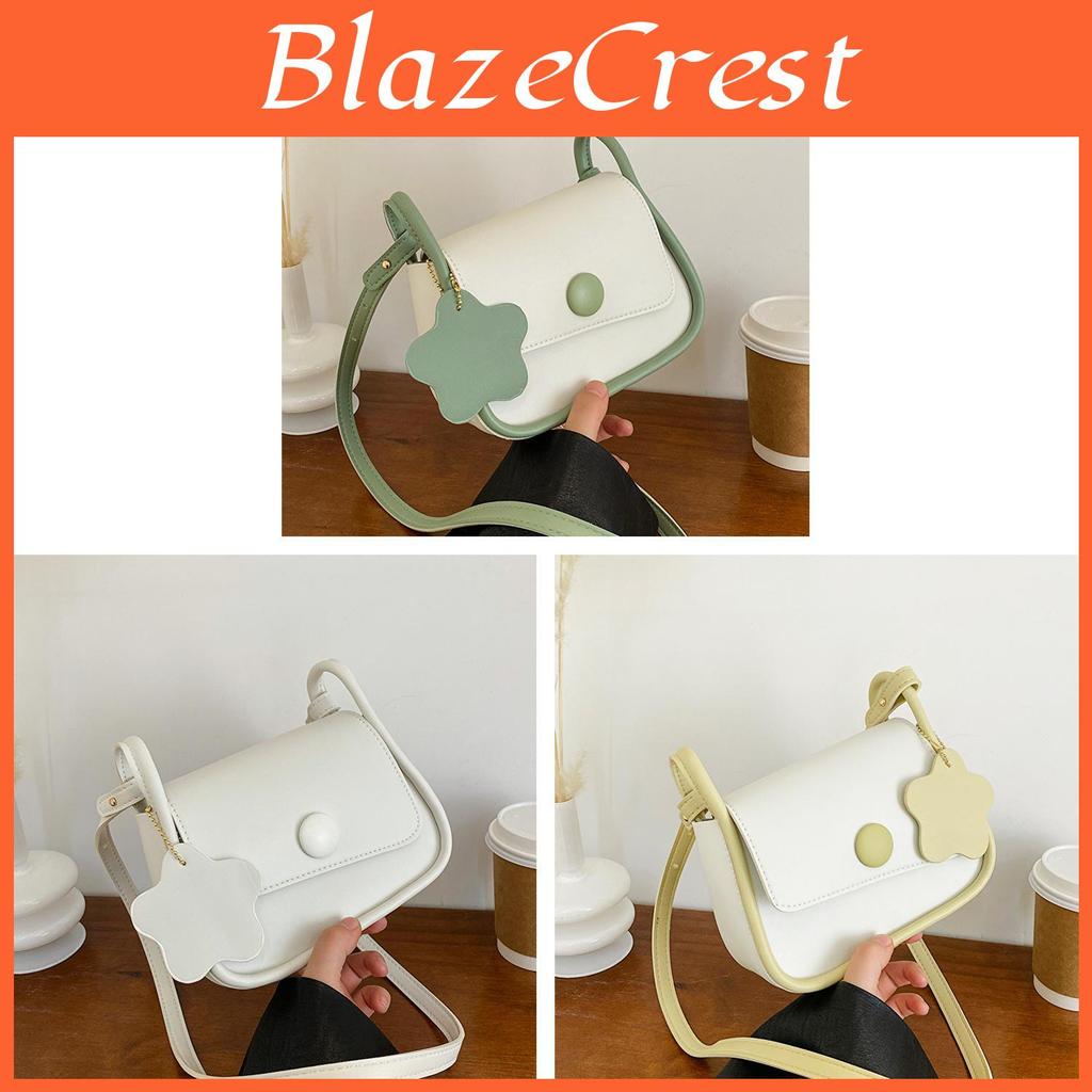 Small Square Pu Bag For Women With Car Stitching And Shoulder Strap For Daily Casual Use