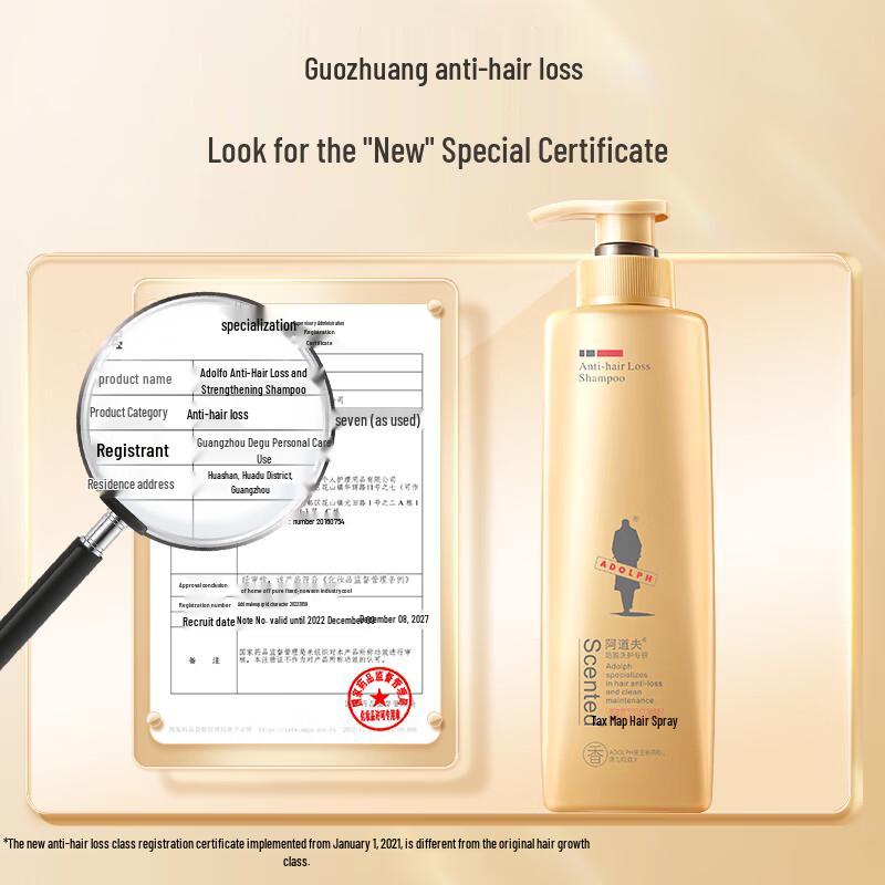 Adolph Ginger Anti-Hair Loss Shampoo