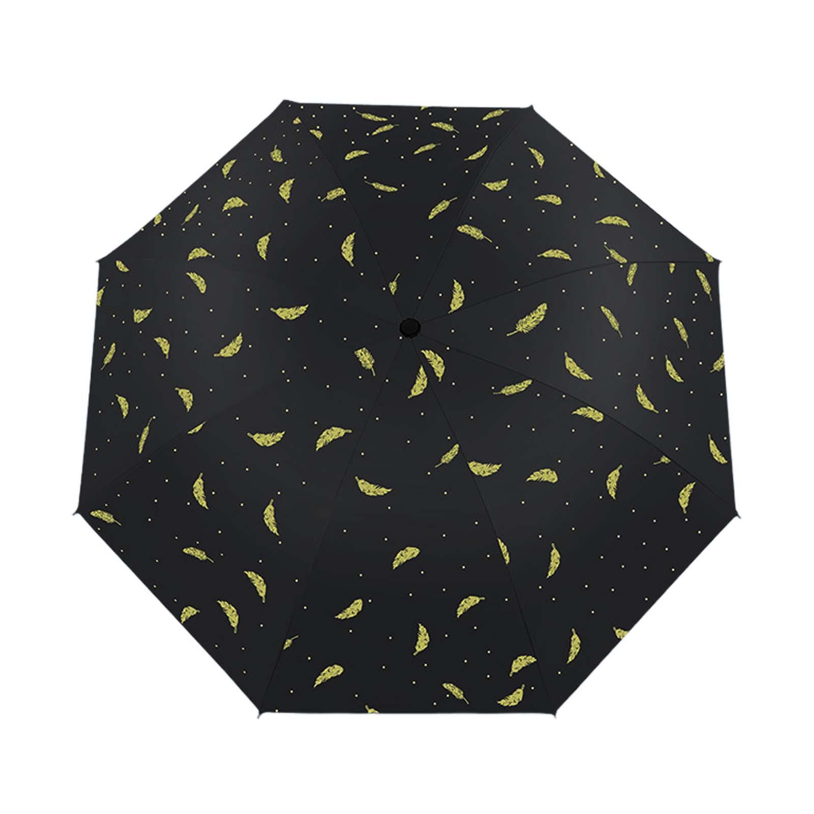 Folding Umbrella Adults Windproof Sun Protection for Trip Beach Outdoor Walking