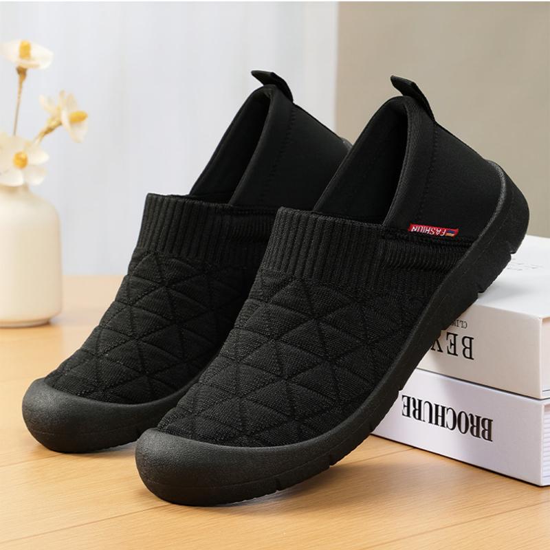 Shoes for women, versatile in summer, comfortable to step on, flat bottom, mom's shoes, soft sole