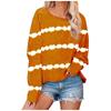 Women's Casual  Solid Color Long Sleeve Top Pullover Sweatshi