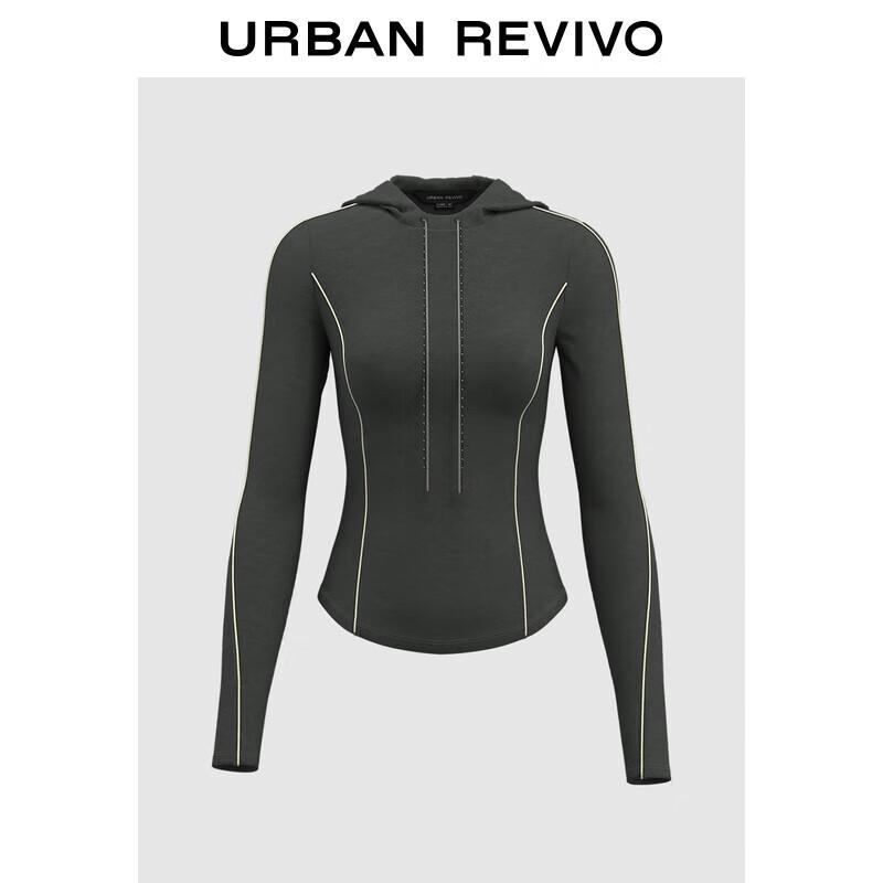 UR Women s Lyocell Blend Hooded Casual T-Shirt S