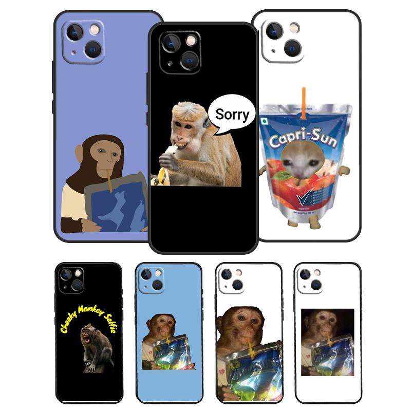 Bc Electrical Appliances Monkey Sipping Capri Meme For Oppo Reno 14 12 11 10 13 Pro 8T 11F 12F 13F 14F 7 8 Lite Oppo Find X9 X8 X6 X5 Pro Case