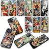 Cover for Apple iPhone 16 15 14 Plus 13 12 Mini 17 Pro Max + ProMax 16E Air 16+ 15+ Phone Case Luffy One Piece Roronoa Zoro