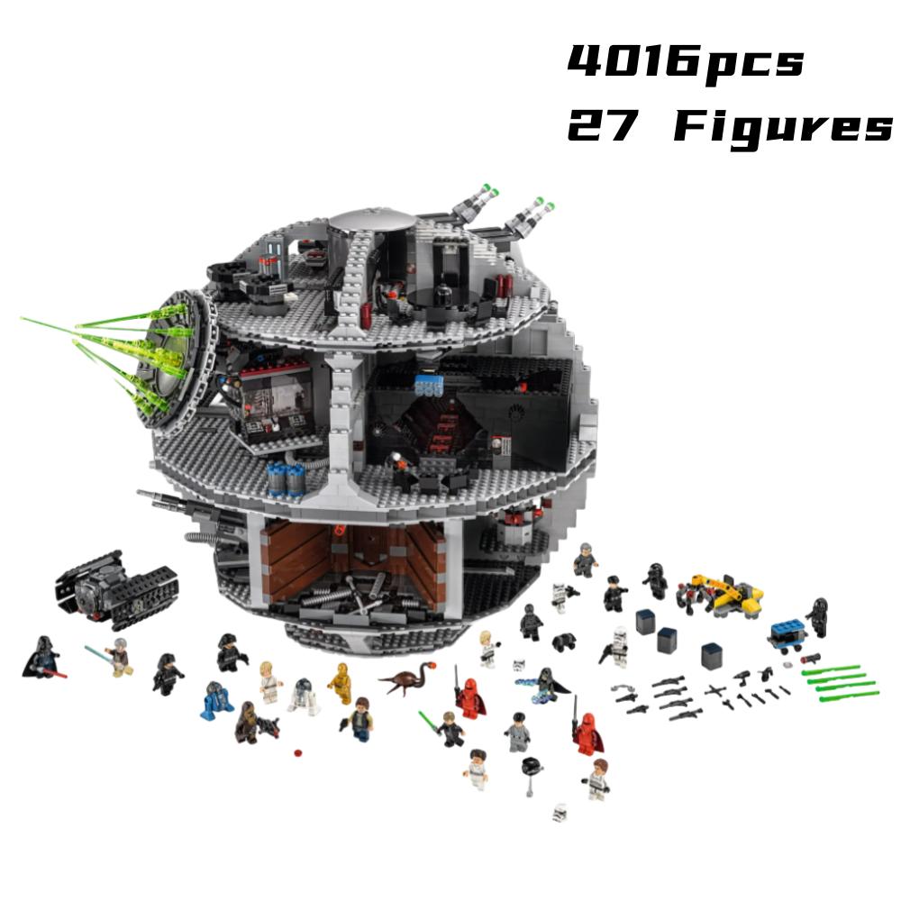 4016pcs Moc Death Star Bricks 75159 Model Building Blocks Space War Movie Ucs Model Assembly Toys Home Decor Christmas Gifts
