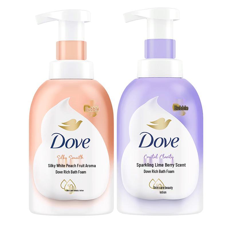 Dove Foaming Shower Mousse Duo Pack