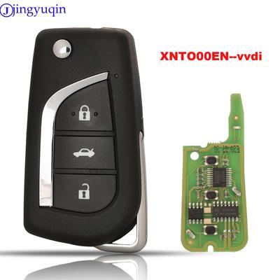 Jingyuqin XHORSE VVDI2 XNTO00EN Per Tipo Toyota Chiave Telecomando Universale Wireless 3 Pulsanti XN008 Telecomando Con Chip NXP