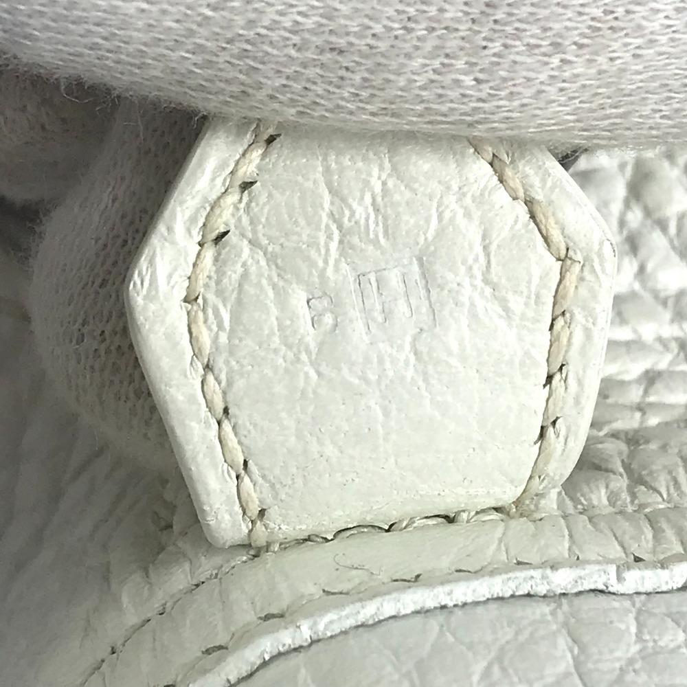 HERMES Box Bag Omnibus PM BOX Hand Bag Taurillon Clemence White