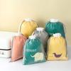 Cartoon Cute Large Capacity Waterproof Drawstring Bag Mother Outdoor Portable Storage Bag Travel Organizer Diaper Bags