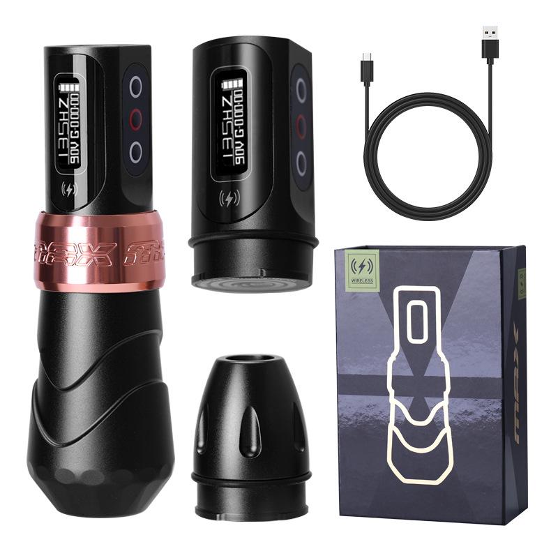 Wireless Tattoo Machine Pen: Battery-Powered Liner & Shader - Integrated Motor