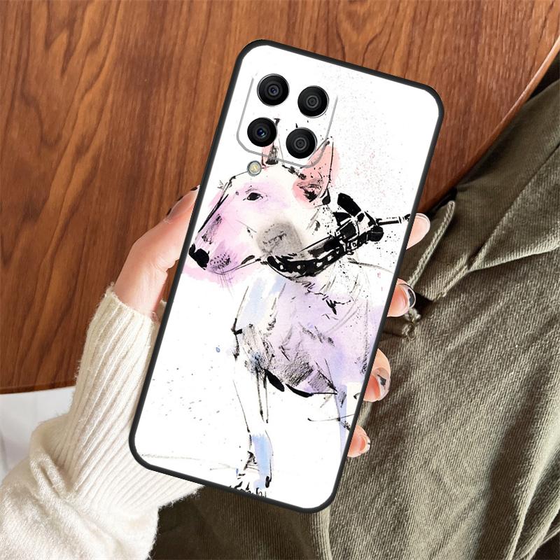 

Чехол для собаки Английский бультерьер для Samsung Galaxy M06 M16 M36 M56 M33 M15 M55 M31 M13 M12 M14 M53 M32 M52 M35 M34 M54 Samsung M20