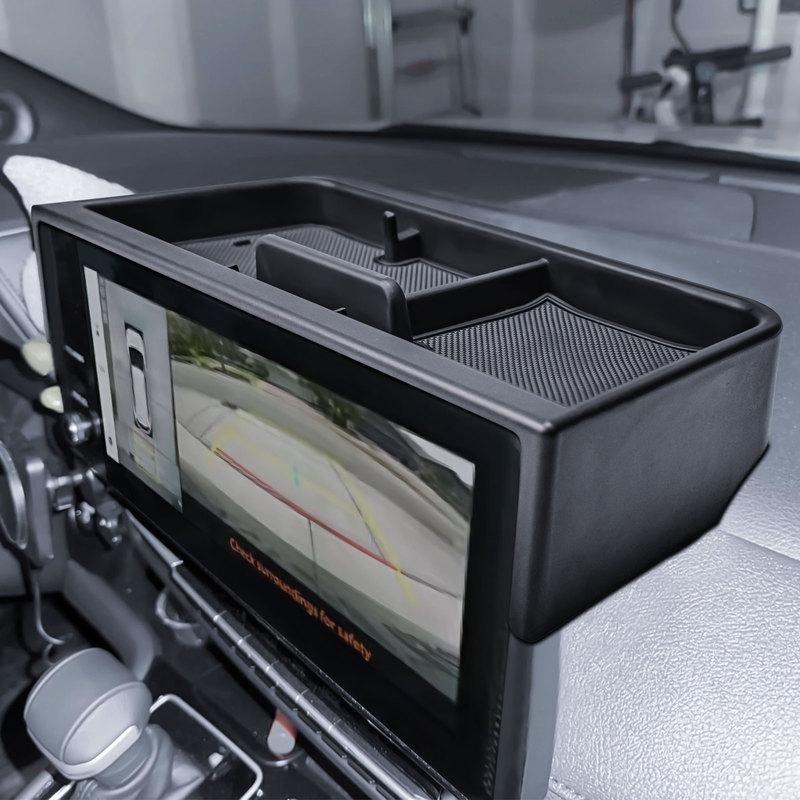 Center Console Dashboard Storage Organizer Tray For Toyota Sienna 2025 XLE/XSE/Limited/Platinum Behind Screen Storage Car Box