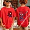 Spiders-Mans 2026 New Style Children's Pure Short-Sleeved Boys' Sport Shirt Girls' Casual Top Summer T-Shirt Cartoon Print