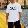 God is Good Christian Shirts for Men Jesus Graphic Faith Shirt Religious Inspirational Tees Bible Verse Tops