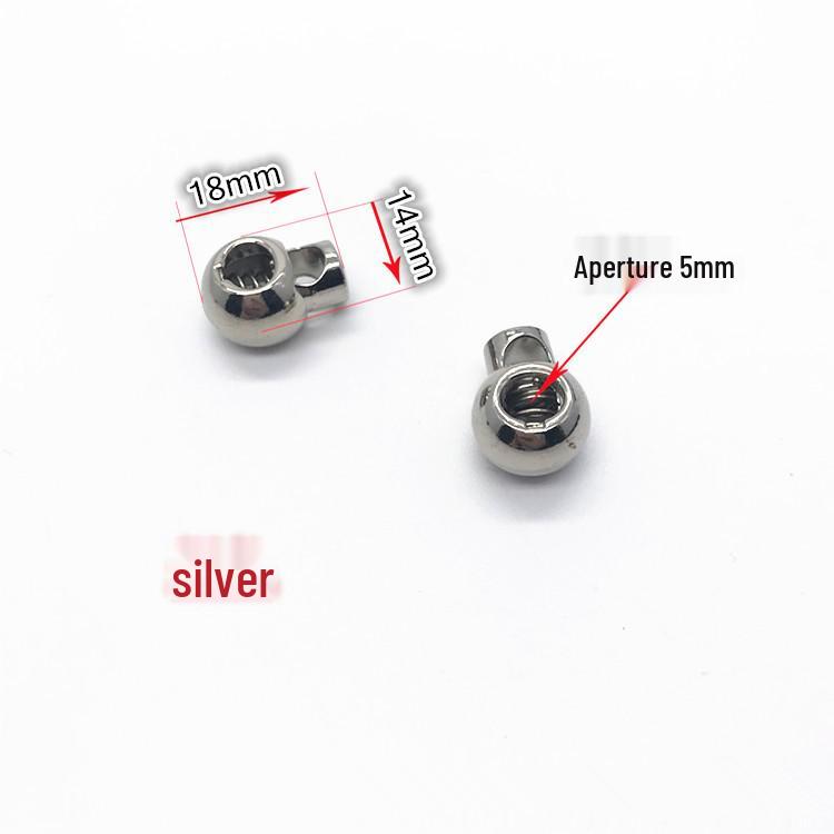 Metal Spring Pig Nose Anti-Slip Hat Drawstring Rope Lock Buckle Accessories