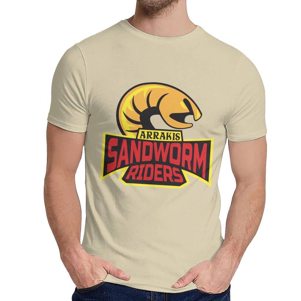 Movie Arrakis Sandworm Riders T Shirt Quality Cotton Harajuku Man S O Neck Streetwear La