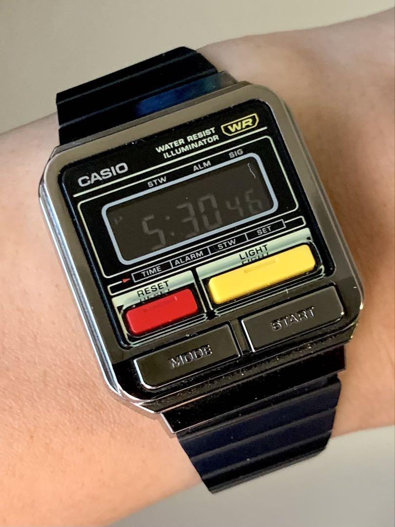 

[USED] (Final Price Reduction) Casio A120WEGG-1BJF Casio Chip Casio