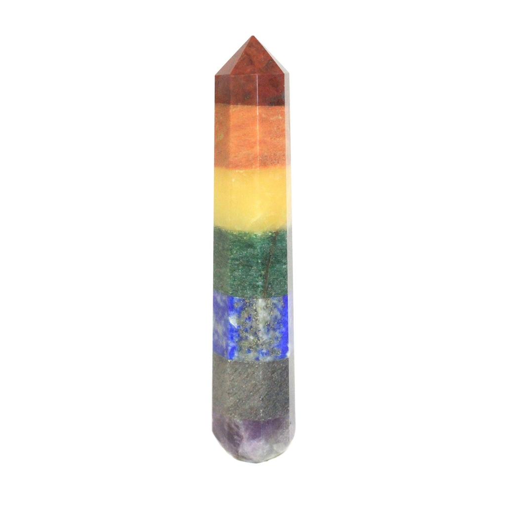 Seven Chakra Gemstone Massage Wand 80-90mm