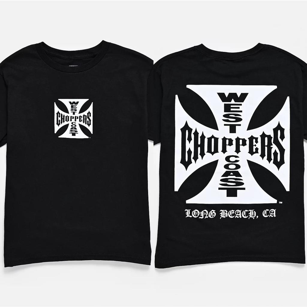Classic West Coast Choppers Graphic T-Shirt Men Women Oversized Short Sleeve Streetwear Hip Hop Harajuku Y2k High Quality Female Male Clothing