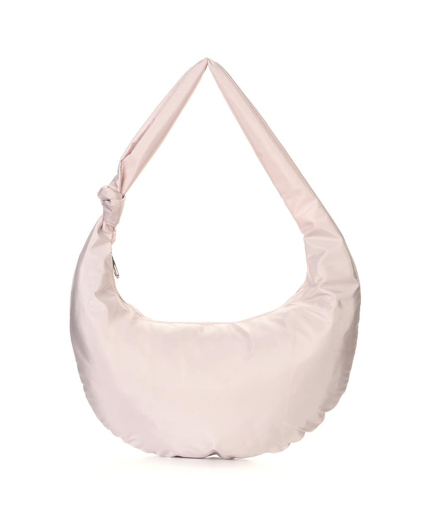 Nick&Nicole Nicole Nylon Shoulder Knot Bag_Light Pink