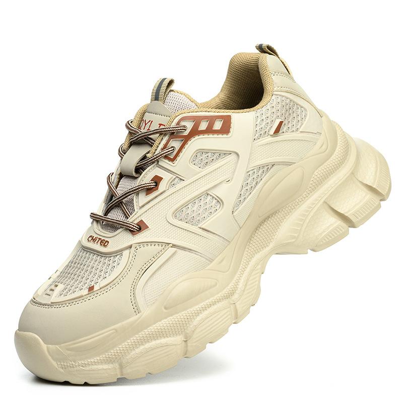 Modische Sicherheitsschuhe für Damen Bequeme Arbeits-Sneaker Industrielle Sicherheitsstiefel mit Stahlkappe Leichte Sommer-Arbeitsschuhe