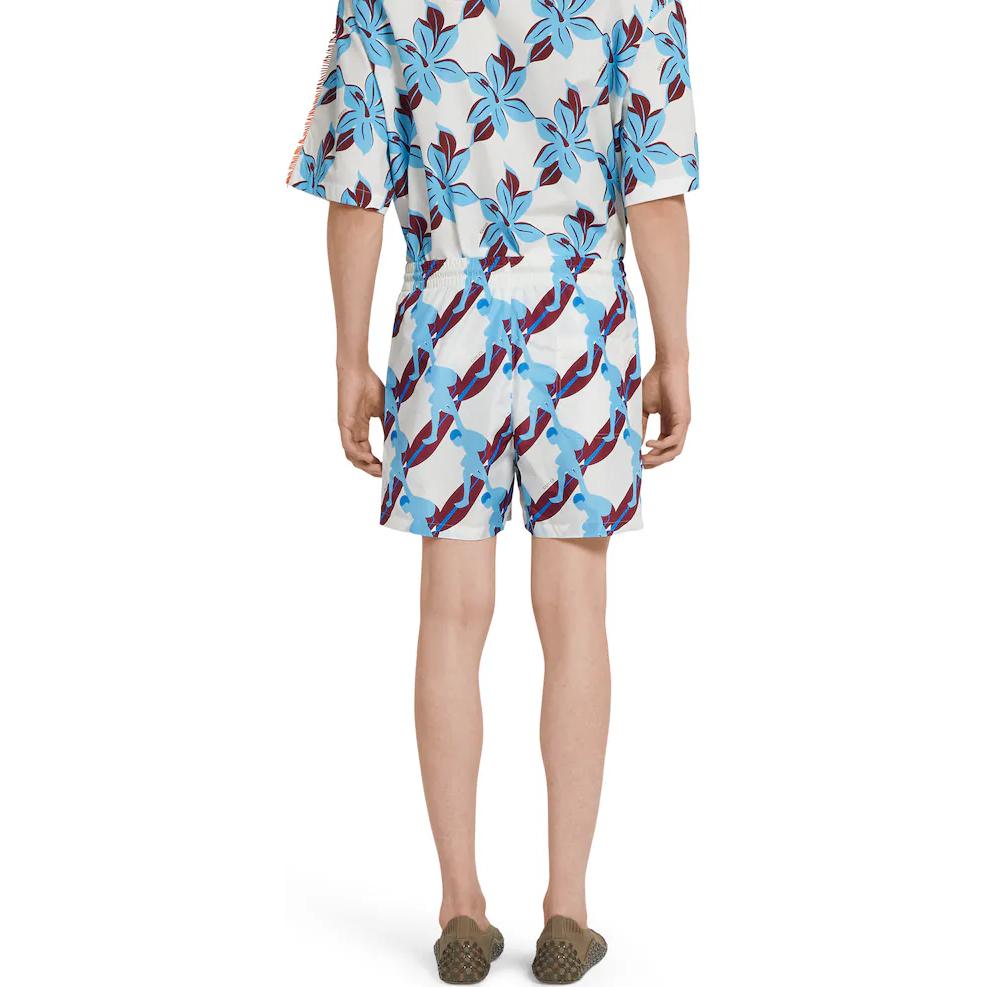 Gucci Grafik Baskılı Mayo Şortu 787899-XHAKE-9020