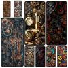 Mechanisches Zahnradmuster Handyhülle für Samsung Galaxy A55 A35 A15 A14 A13 A25 A54 A51 A71 A72 A73 A32 A52 A41 5G Weiche TPU-Schale