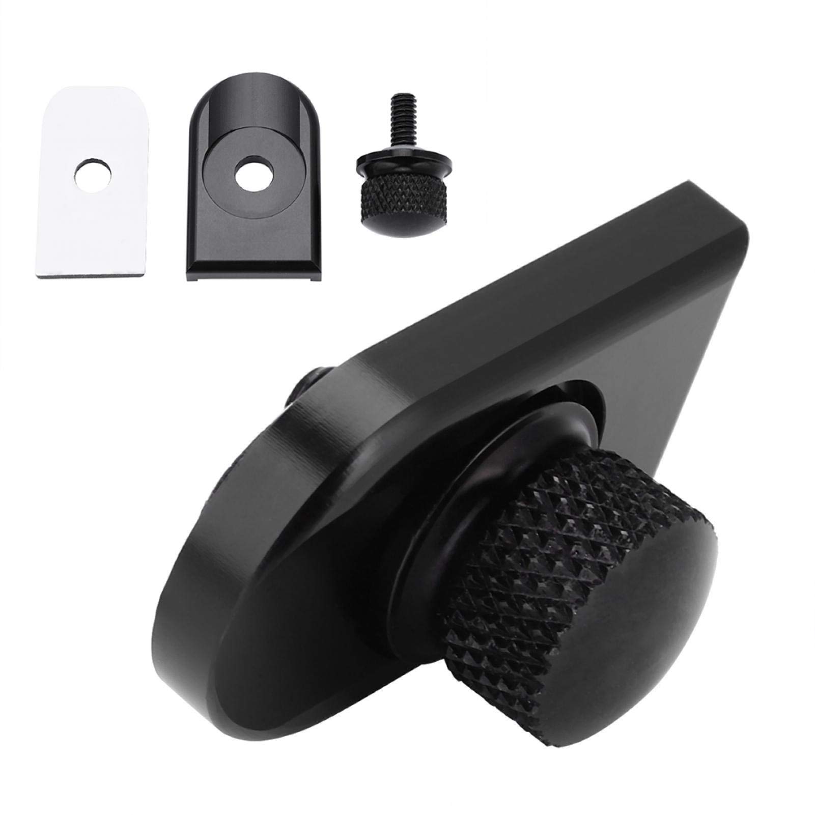 

Motorcycle Seat Bolts Rear Seat Bolt Covers Seat Mount Screws Aluminum Material Easy to чёрный