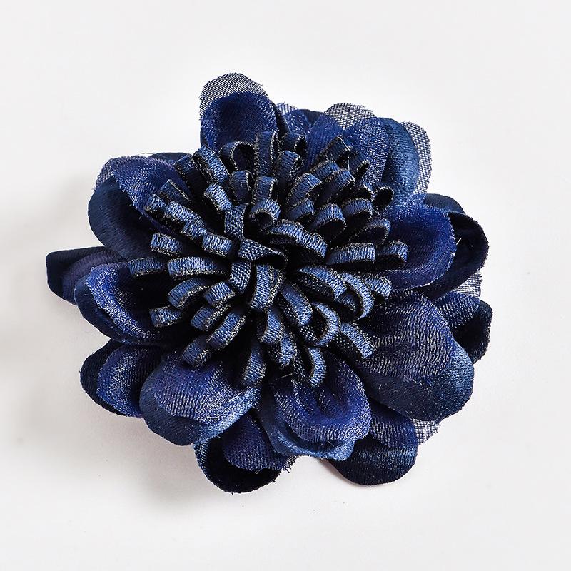 Handgjorda DIY Läderblomma Accessoarer för Hår och Kläder