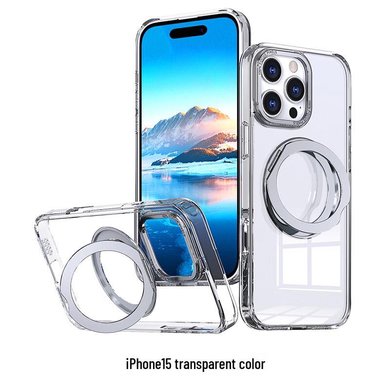 Прозрачный чехол CAXITON, совместимый с MagSafe, для iPhone 15