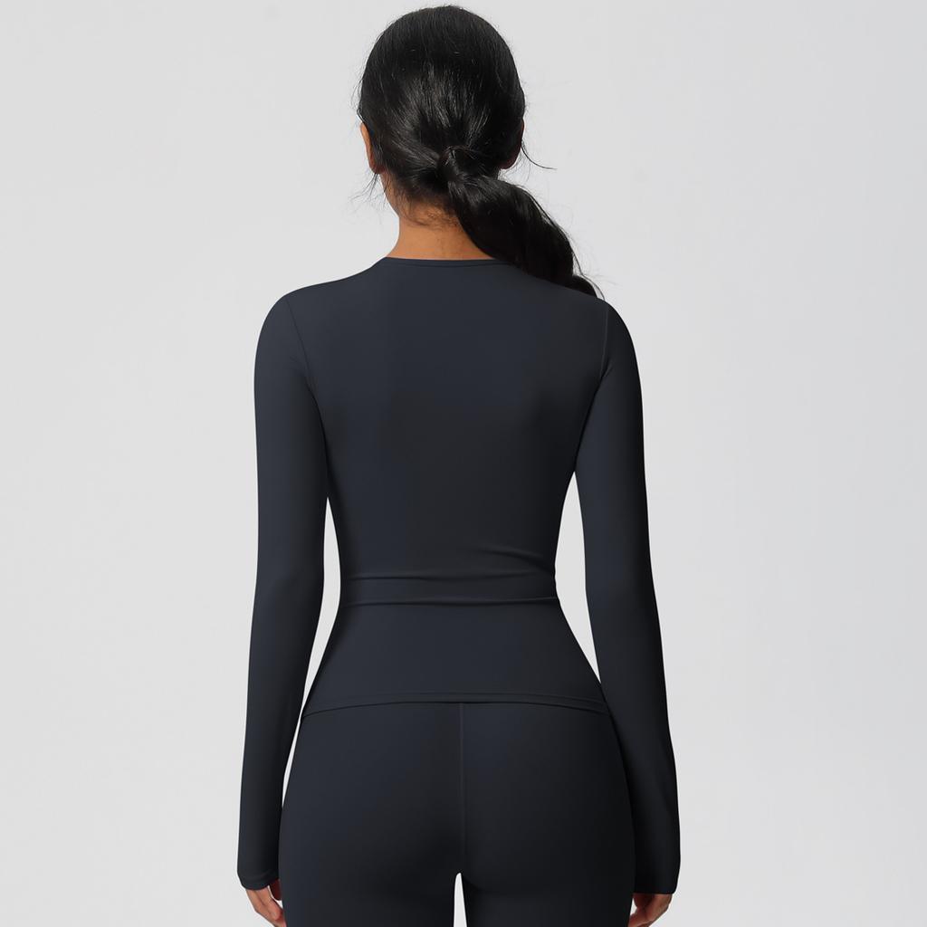 Women High Quality Sport T-Shirts Long Sleeves Compressed Quick-dry Super Elastic Suitable For Running Fitness Training Yoga