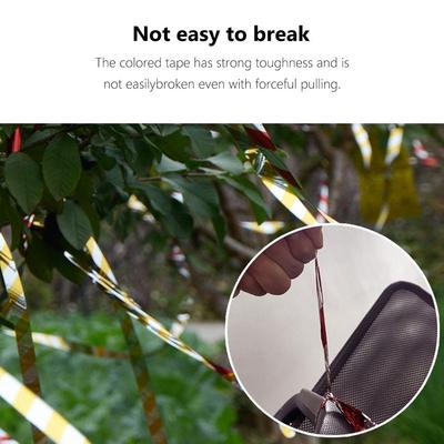 50M/100M/300M Double-sided Reflective Bird Repellent Ribbon Multipurpose Flashing Hanging Anti Bird Tape Adhesive-free