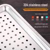 Xiyao 304 Stainless Steel Solid Steaming Tray