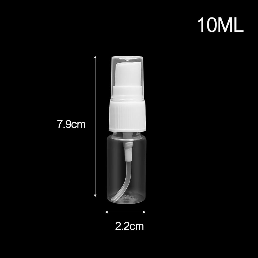 10/30/50/100ml Refillable Bottles Empty Spray Bottle Portable Travel Clear Dispensing Container Cosmetic Perfume Spray Atomizer