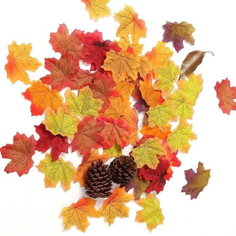 Herbst Ahornblatt Gangläufer: Handgemachte Herbsthochzeits- & Fotodeko