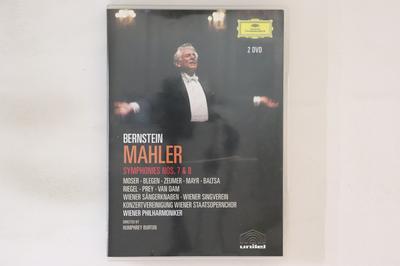 DVD LEONARD BERNSTEIN - Mahlerovy symfonie č.. 7 & 8 UCBG91445 DG DEUTSCHE GRA 2010 Japonské použité hudební video