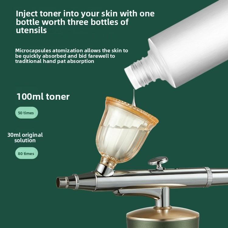 Nový přístroj pro kyslíkovou injekci Hydratační sprej Obličejový kosmetický zaváděč Přenosný Velkoobchod Vysokotlaký přístroj pro kyslíkovou injekci