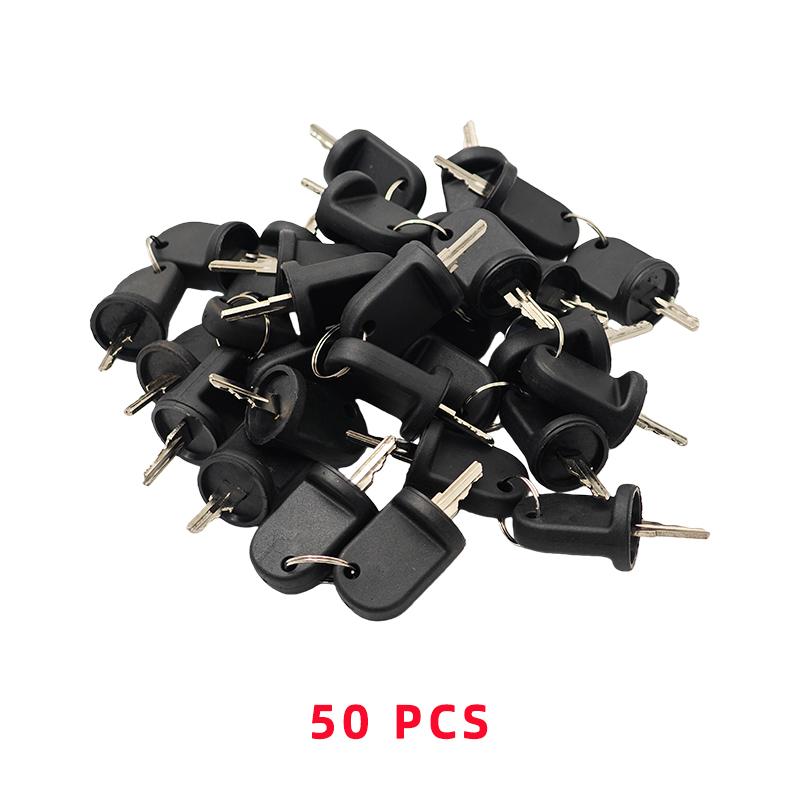 20 or 50 PCS Ignition Switch Keys Compatible with EZGO Golf Cart Gas & Electric RXV 2008- OEM 609682 609639 Ignition Keys